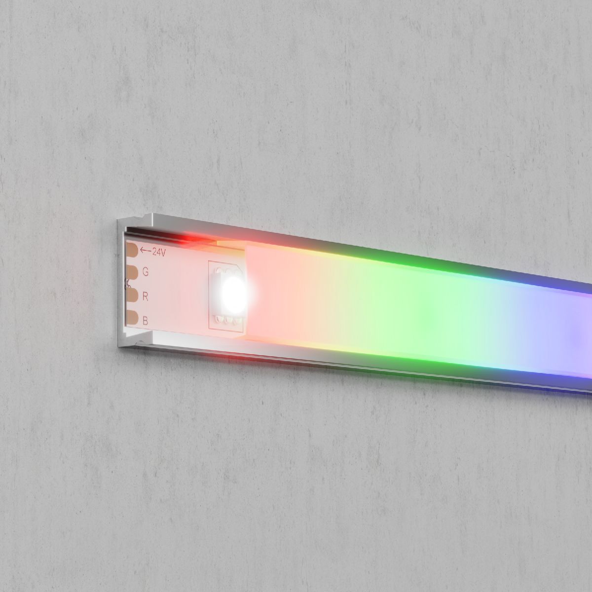 Светодиодная лента Maytoni Technical 24В 5050 7,2Вт/м RGB IP20 10166 10166 - магазин электротехники Electroshop