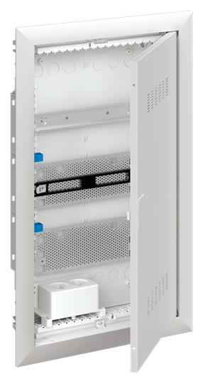 UK630MV Шкаф мультимедийный (с розеткой) с дверью с вентиляционными отверстиями и DIN-рейкой (3 ряда) ABB 2CPX031391R9999 2CPX031391R9999 - магазин электротехники Electroshop
