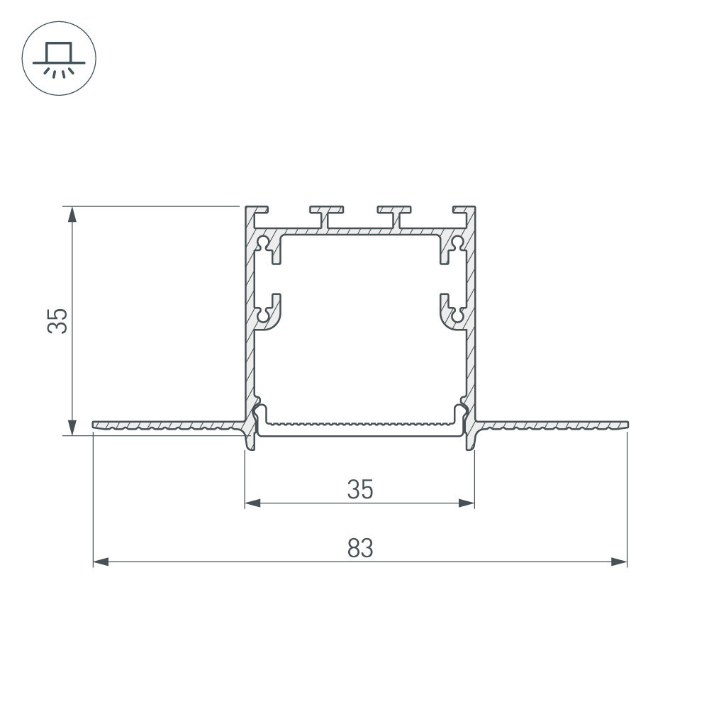 Тройник Arlight SL-LINIA32-FANTOM 030098 030098 - магазин электротехники Electroshop