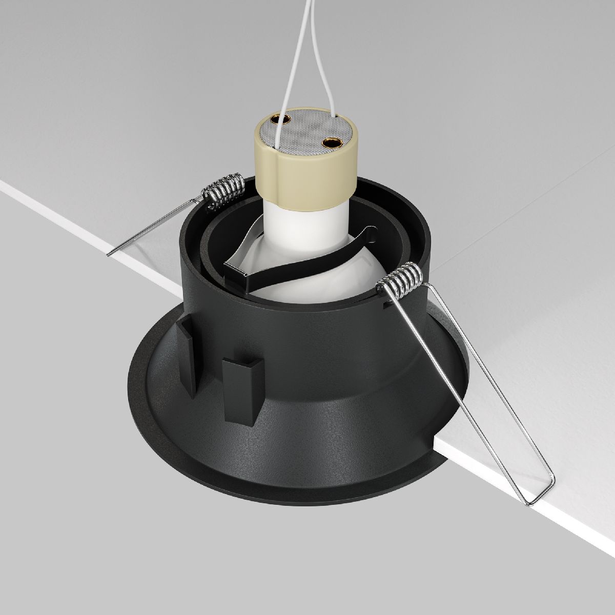 Встраиваемый светильник Maytoni Dot DL028-2-01B DL028-2-01B - магазин электротехники Electroshop