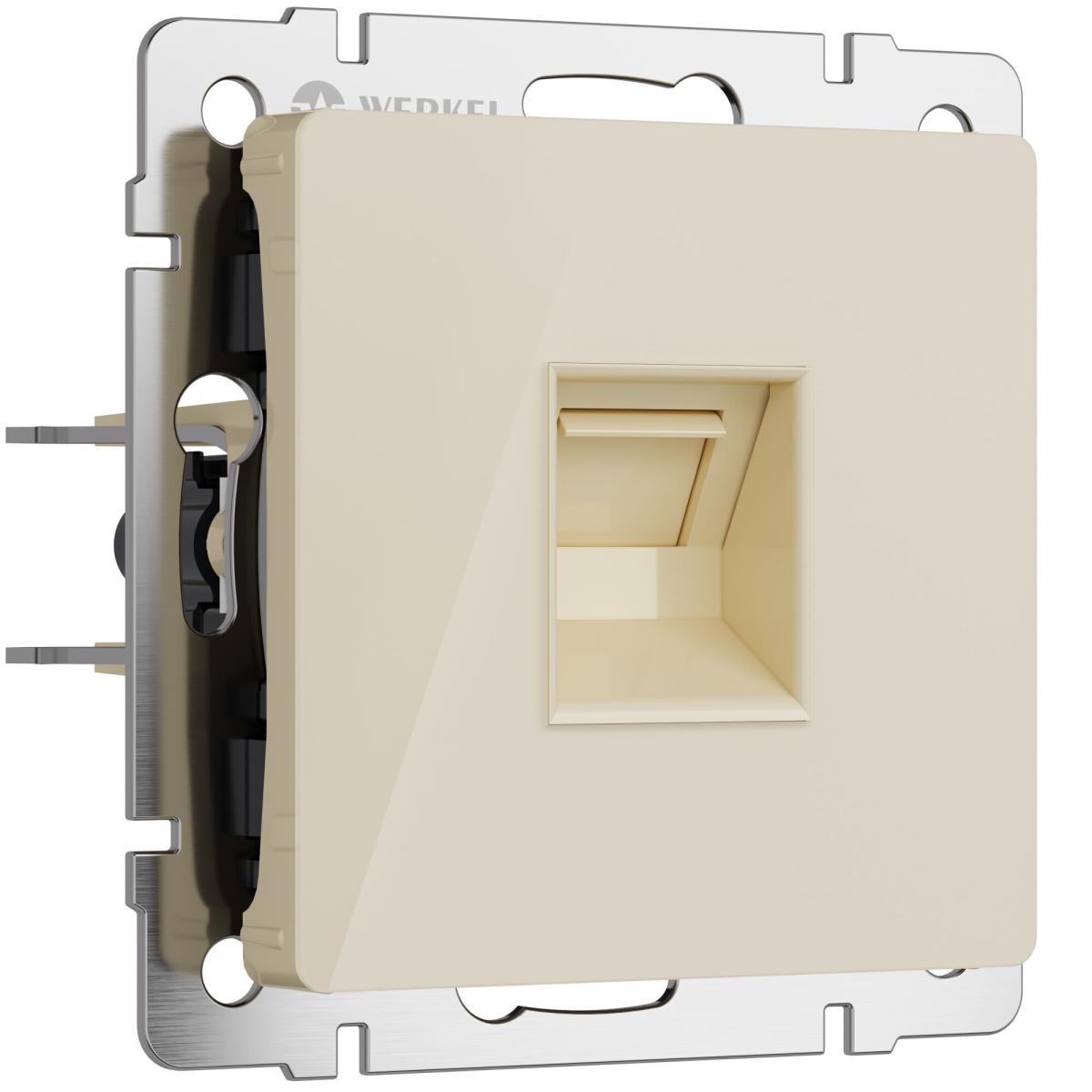 Розетка Ethernet RJ-45 Werkel 4690389197116 W1181043 a064064 4690389197116 - магазин электротехники Electroshop