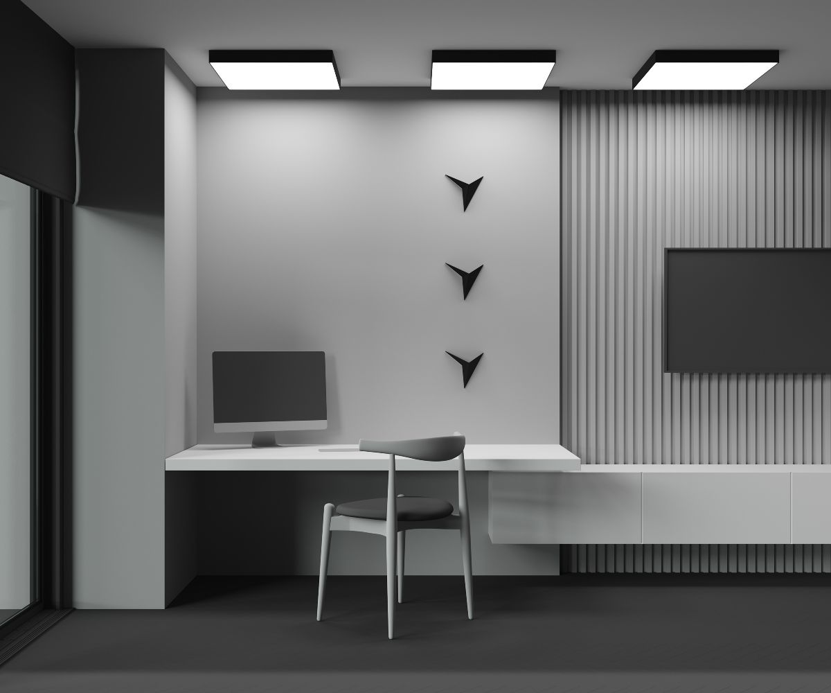 Потолочный светильник Maytoni Zon C032CL-90W4K-SQ-B C032CL-90W4K-SQ-B - магазин электротехники Electroshop