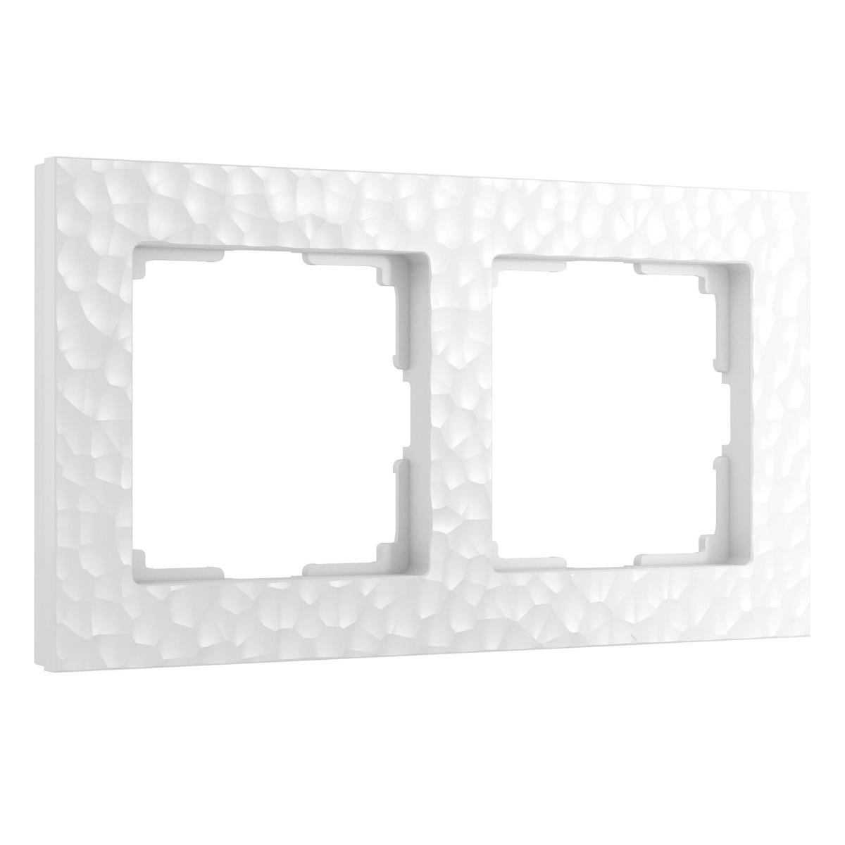 Рамка Werkel Hammer белый 4690389163388 4690389163388 - магазин электротехники Electroshop