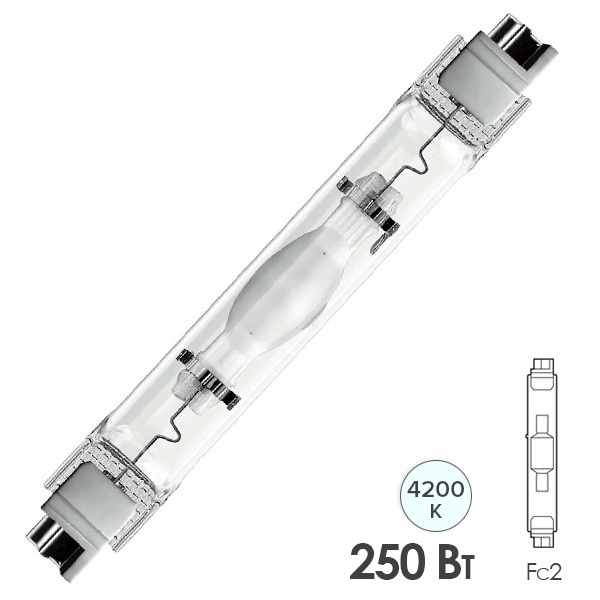 Лампа металлогалогенная Osram HQI-TS 250W/NDL Fc2 (МГЛ) 4099854387289 4099854387289 - магазин электротехники Electroshop