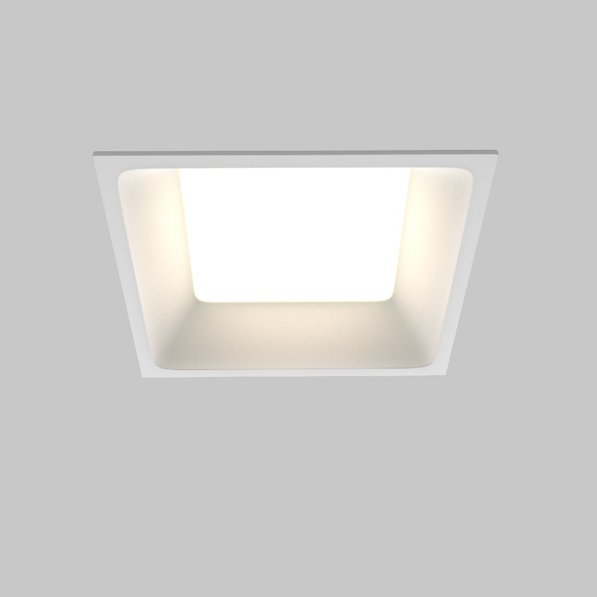 Встраиваемый светодиодный светильник Maytoni Technical Downlight Okno DL056-12W3-4-6K-W DL056-12W3-4-6K-W - магазин электротехники Electroshop