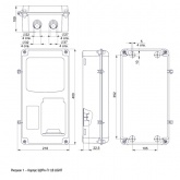 Корпус пластиковый ЩУРн-П 1/8 IP66 PC LIGHT 8 модулей ИЭК MSP1-N-08-66-L MSP1-N-08-66-L - магазин электротехники Electroshop