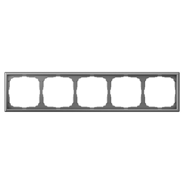 Рамка ArtGallery 5 постов сталь Systeme Electric GAL000905 GAL000905 - магазин электротехники Electroshop