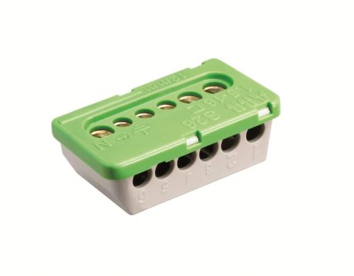 Клеммник винтовой ABB PE3x16-3х6мм PEK/S06 1SPE007715F0741 1SPE007715F0741 - магазин электротехники Electroshop