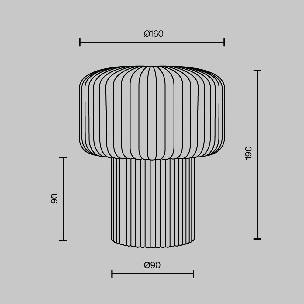 Настольная лампа Maytoni Omaggio MOD404TL-01GR MOD404TL-01GR - магазин электротехники Electroshop