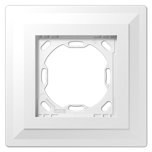 Монтажный адаптер Jung ZERO 1-постовый для встроенной установки c отступом PA981G125-3 PA981G125-3 - магазин электротехники Electroshop
