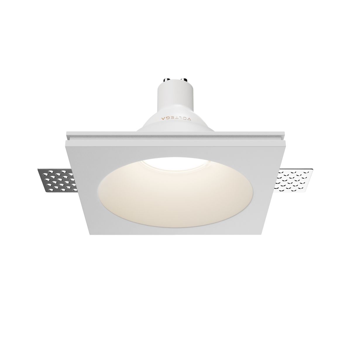 Встраиваемый светильник Maytoni Technical Gyps Modern DL129-GU10-01-W DL129-GU10-01-W - магазин электротехники Electroshop