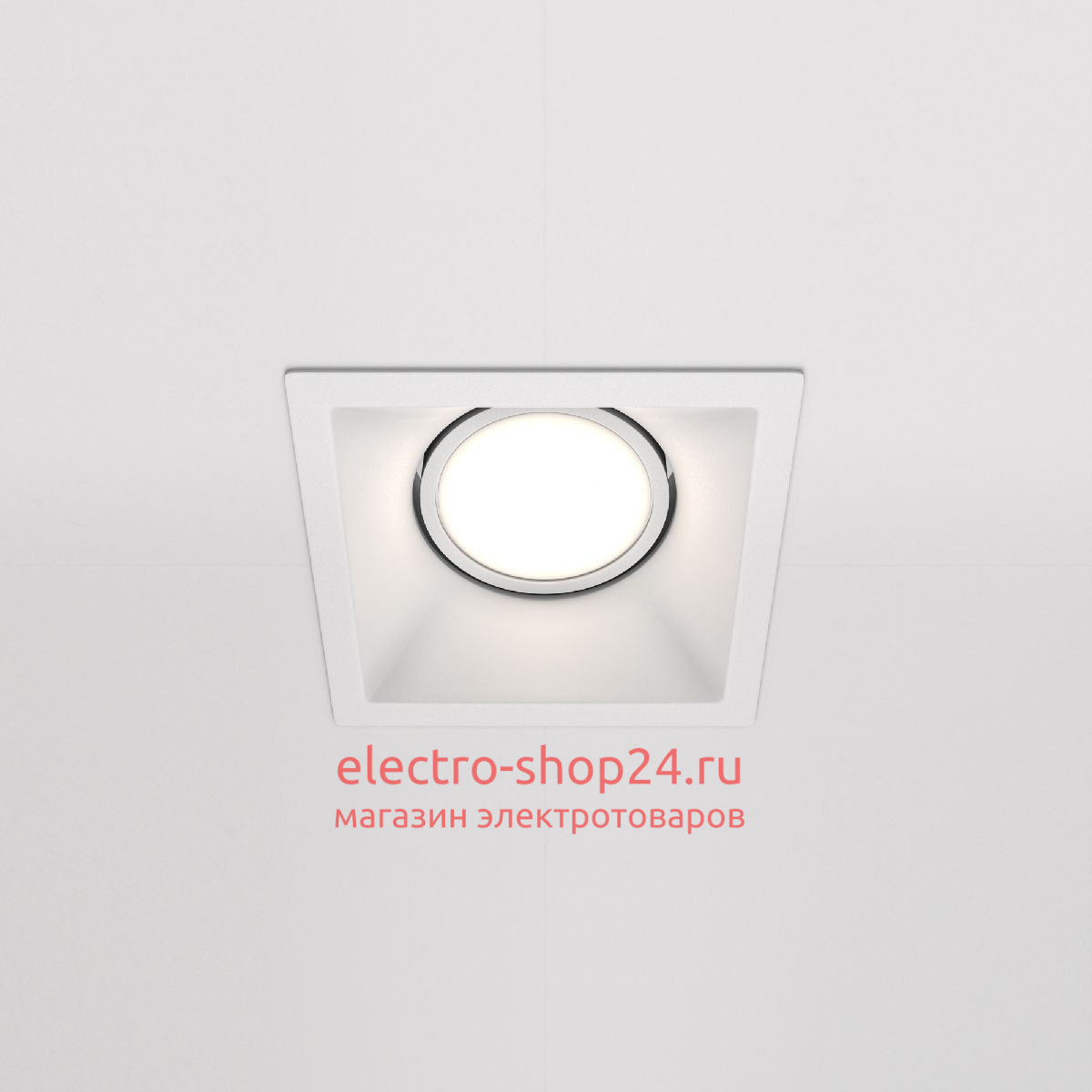 Встраиваемый светильник Maytoni Dot DL029-2-01W DL029-2-01W - магазин электротехники Electroshop