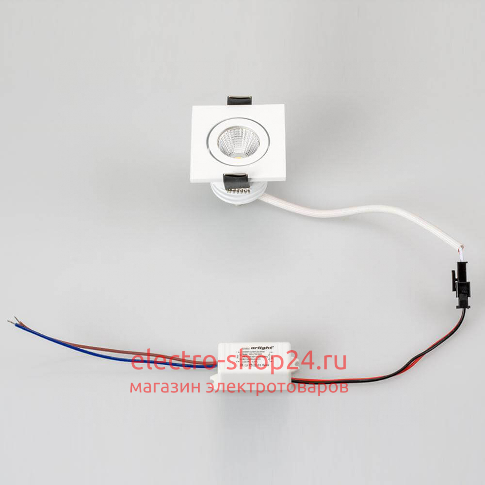 Мебельный светильник Arlight LTM-S50x50WH 5W Day White 25deg 020758 - магазин электротехники Electroshop