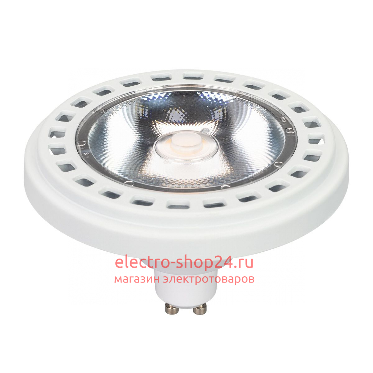 Светодиодная лампа Arlight AR111-UNIT-GU10-15W-DIM Day4000 (WH, 24 deg, 230V) 025628 025628 - магазин электротехники Electroshop