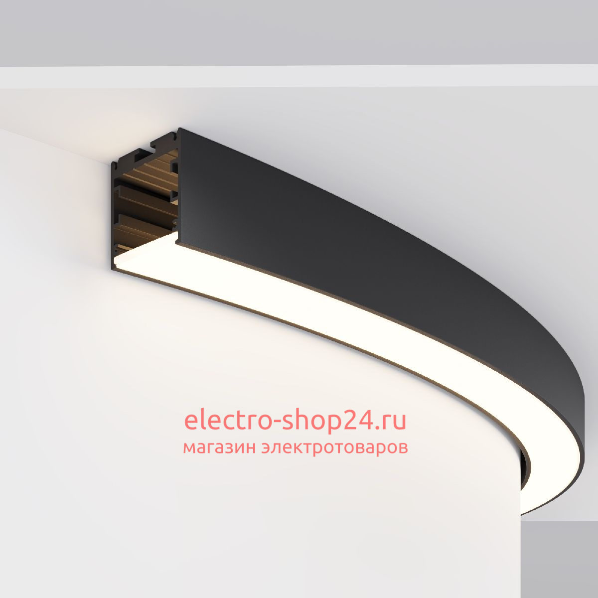 Радиусный профиль Maytoni Led strip ALM-3535R-B-D-90°-1.5M ALM-3535R-B-D-90°-1.5M - магазин электротехники Electroshop