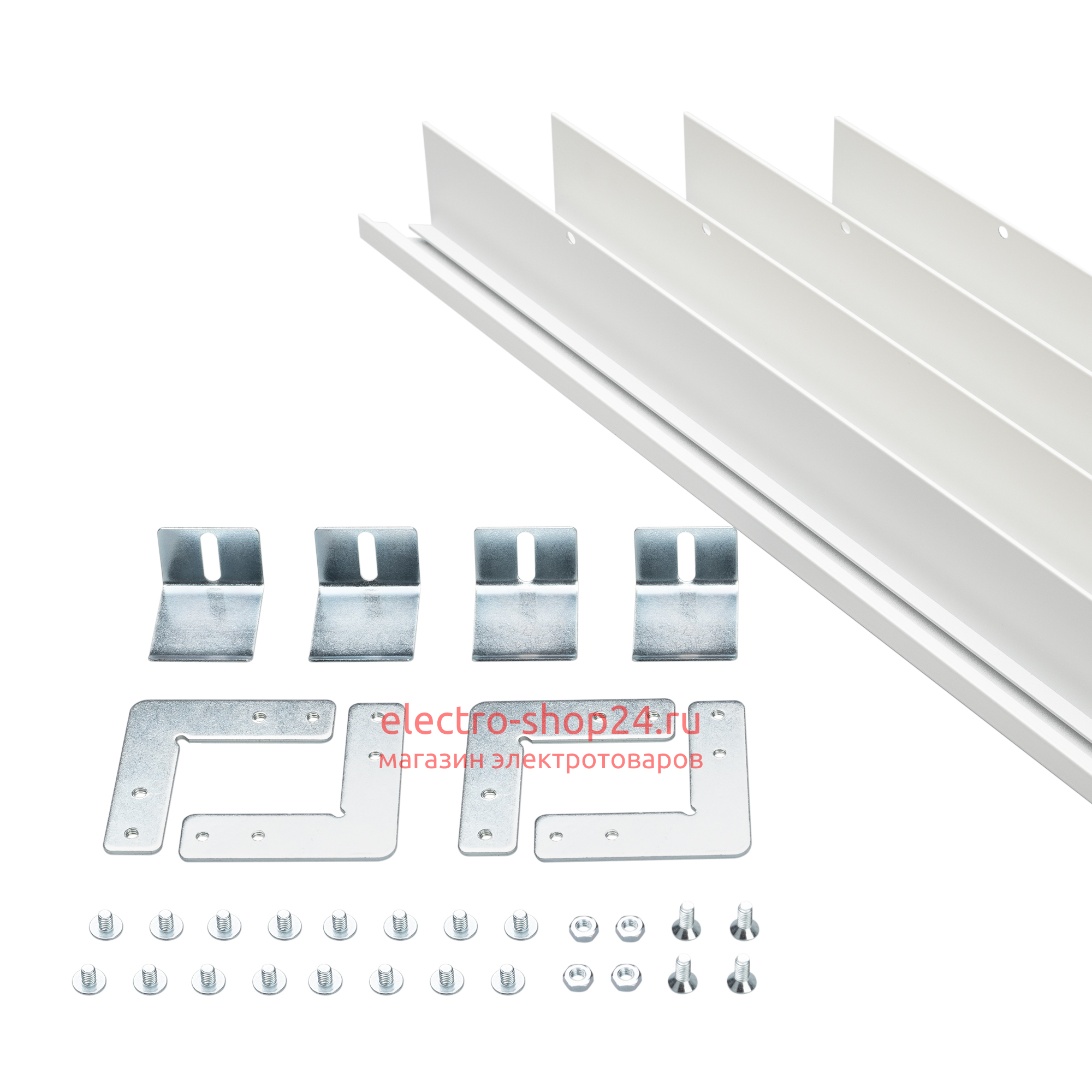 Рамка для встраиваемой установки панелей Arlight BX3012 White 027833 027833 - магазин электротехники Electroshop