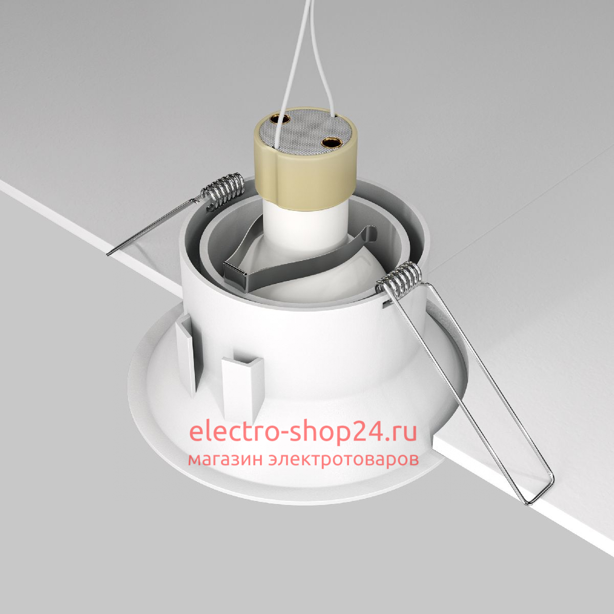 Встраиваемый светильник Maytoni Dot DL028-2-01W DL028-2-01W - магазин электротехники Electroshop