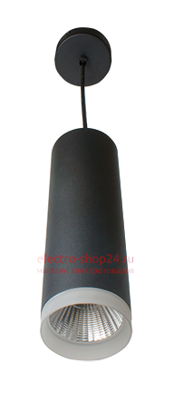 Светильник светодиодный DL-265 ACR 12w BK 4000к - магазин электротехники Electroshop