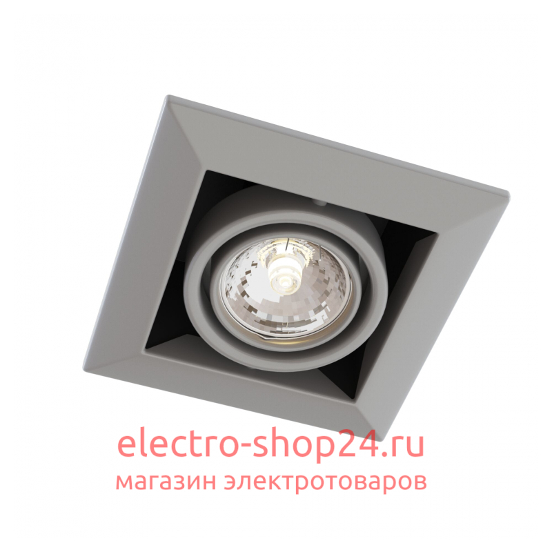 Встраиваемый светильник Maytoni Metal DL008-2-01-S DL008-2-01-S - магазин электротехники Electroshop