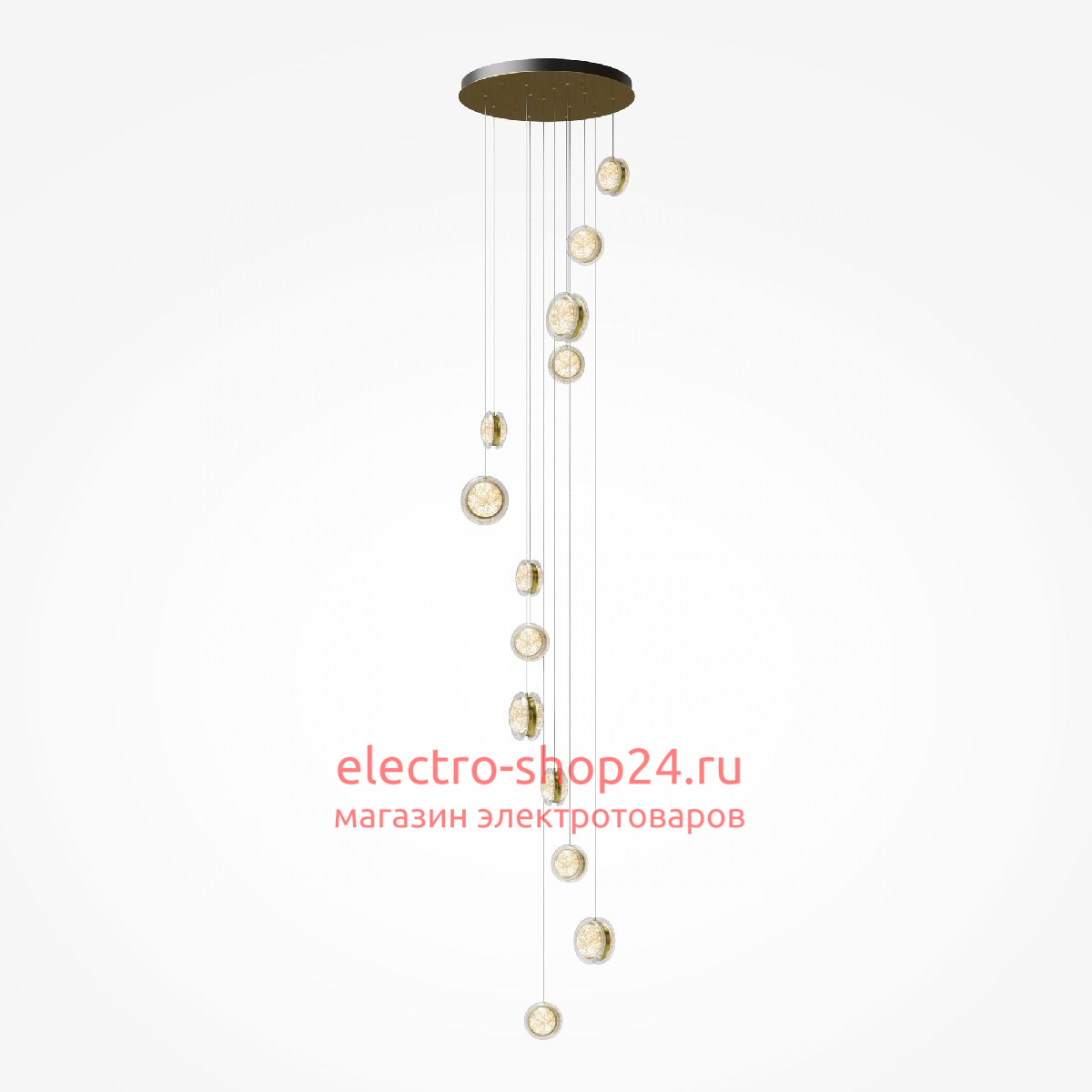 Каскадная люстра Maytoni Pharao MOD361PL-L58BS3K MOD361PL-L58BS3K - магазин электротехники Electroshop