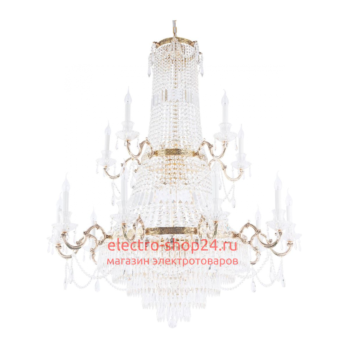 Подвесная люстра Maytoni Palace DIA890-PL-42-G DIA890-PL-42-G - магазин электротехники Electroshop