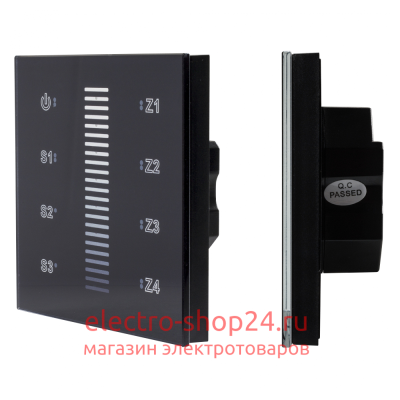 Сенсорная панель Arlight DALI-901-11-ADDR-3SC-DIM-DT6-IN Black BUS 037189 037189 - магазин электротехники Electroshop