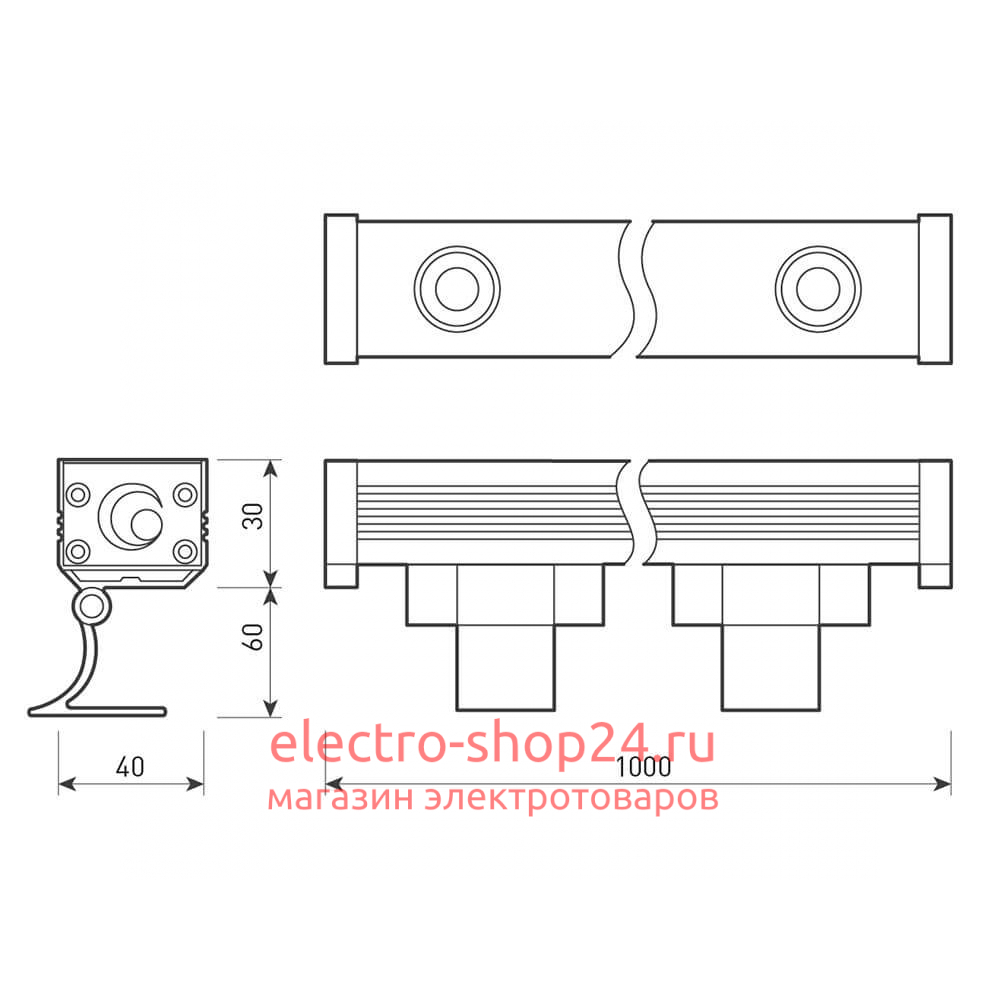 Прожектор Arlight AR-LINE-1000XS-12W-220V White 024333 024333 - магазин электротехники Electroshop