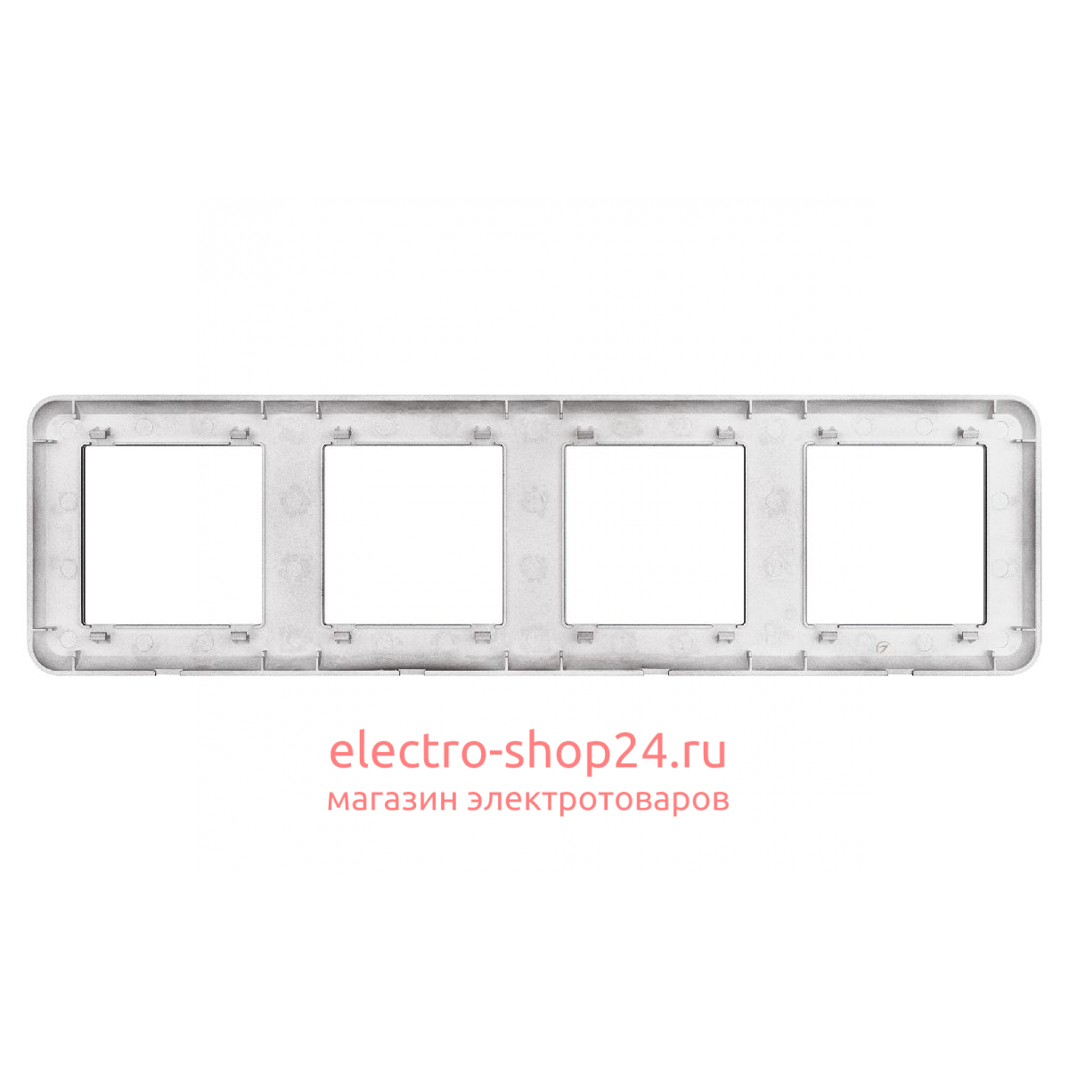 Рамка четырехместная Arlight FRM-VERSA-PL-4-BK 045188 045188 - магазин электротехники Electroshop