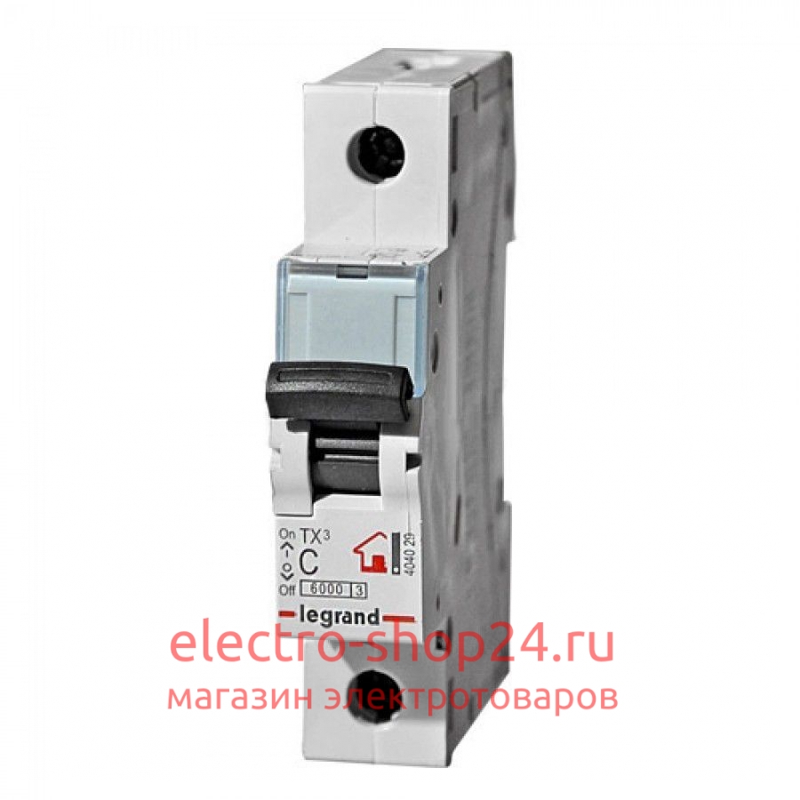 Автоматический выключатель Legrand 419667 RX3 4,5ka 32а 1п C 419667 - магазин электротехники Electroshop