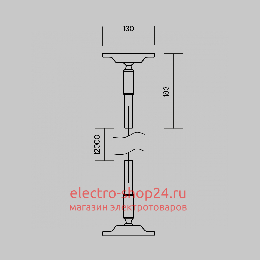 Тросовая система освещения Maytoni Led strip LM-B-12M LM-B-12M - магазин электротехники Electroshop