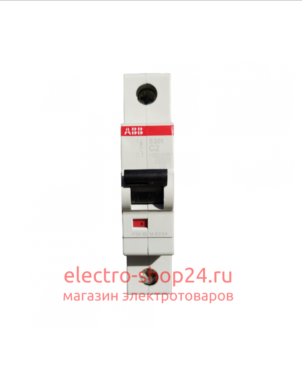 S201 C2 Автоматический выключатель 1-полюсный 2А 6кА (хар-ка C) ABB 2CDS251001R0024 2CDS251001R0024 - магазин электротехники Electroshop