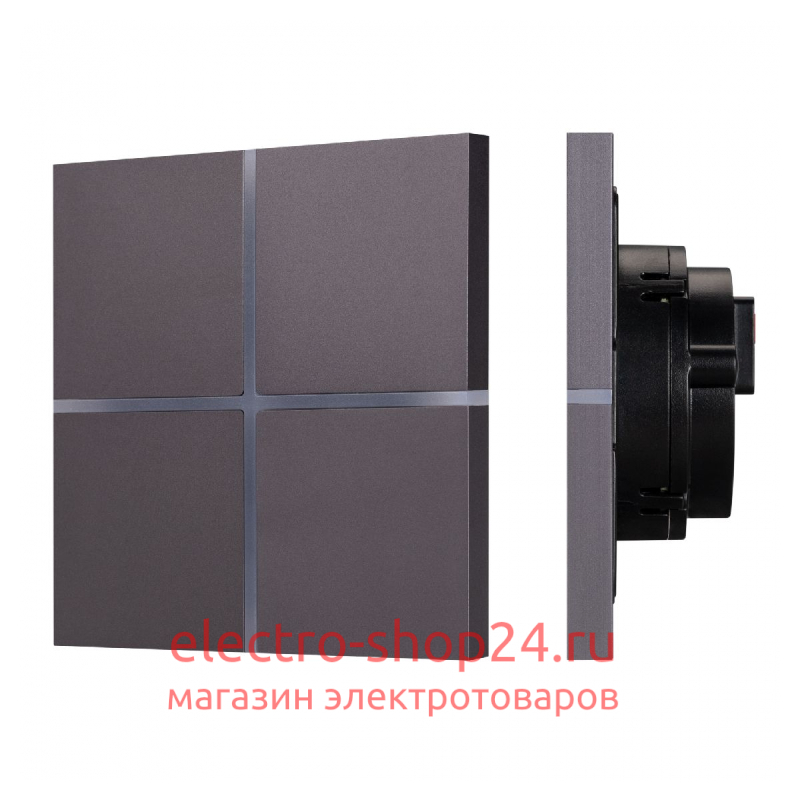 Сенсорная панель Arlight KNX-304-13-IN Grey BUS, Frameless 038309 038309 - магазин электротехники Electroshop