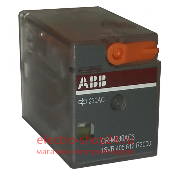 Реле ABB CR-M230AC3 230B AC 3ПК (10A) 1SVR405612R3000 1SVR405612R3000 - магазин электротехники Electroshop