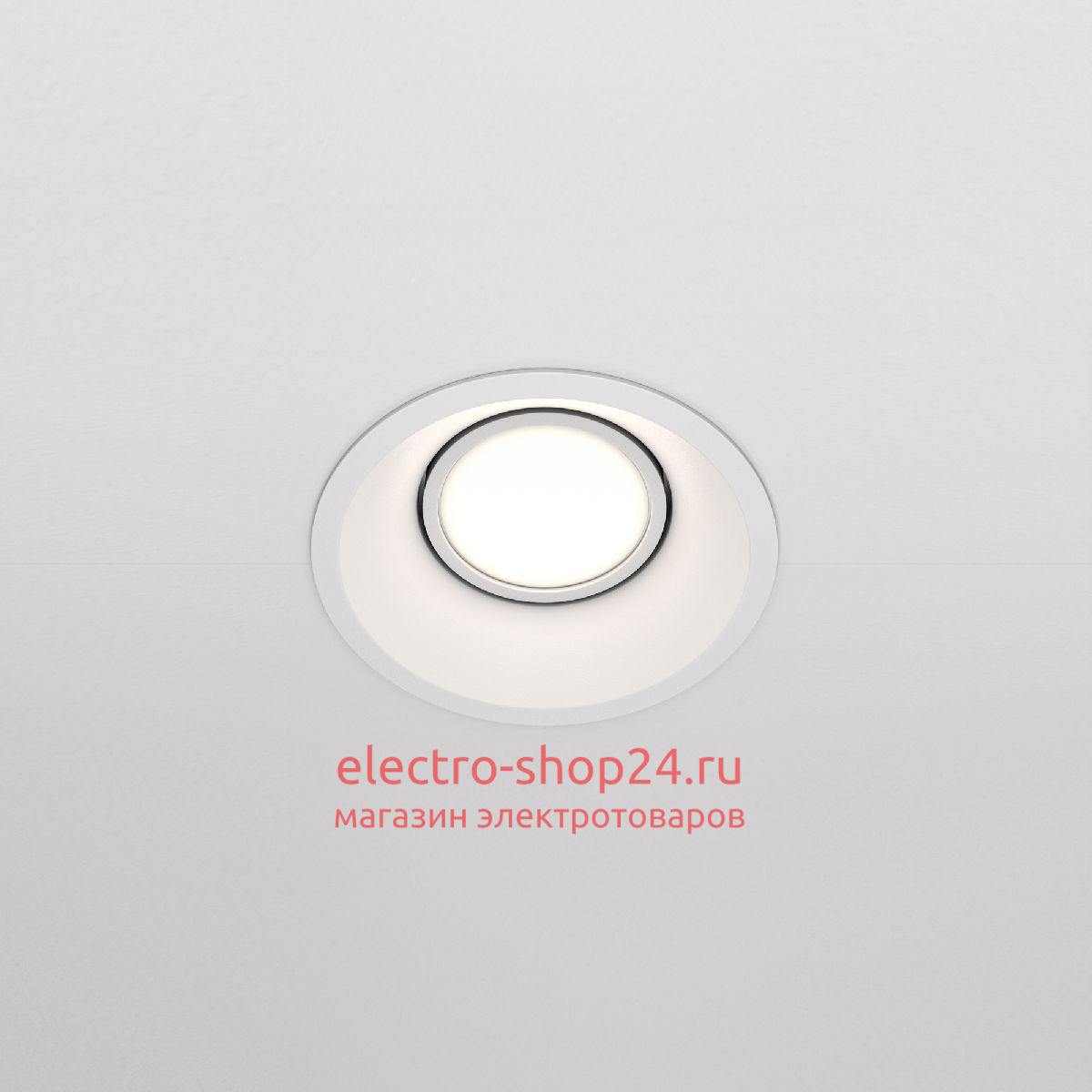 Встраиваемый светильник Maytoni Dot DL028-2-01W DL028-2-01W - магазин электротехники Electroshop