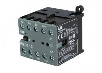 Миниконтактор ABB B6-40-00 9A (400В AC3) 20A (400В AC1) катушка 230В АС GJL1211201R8000 GJL1211201R8000 - магазин электротехники Electroshop