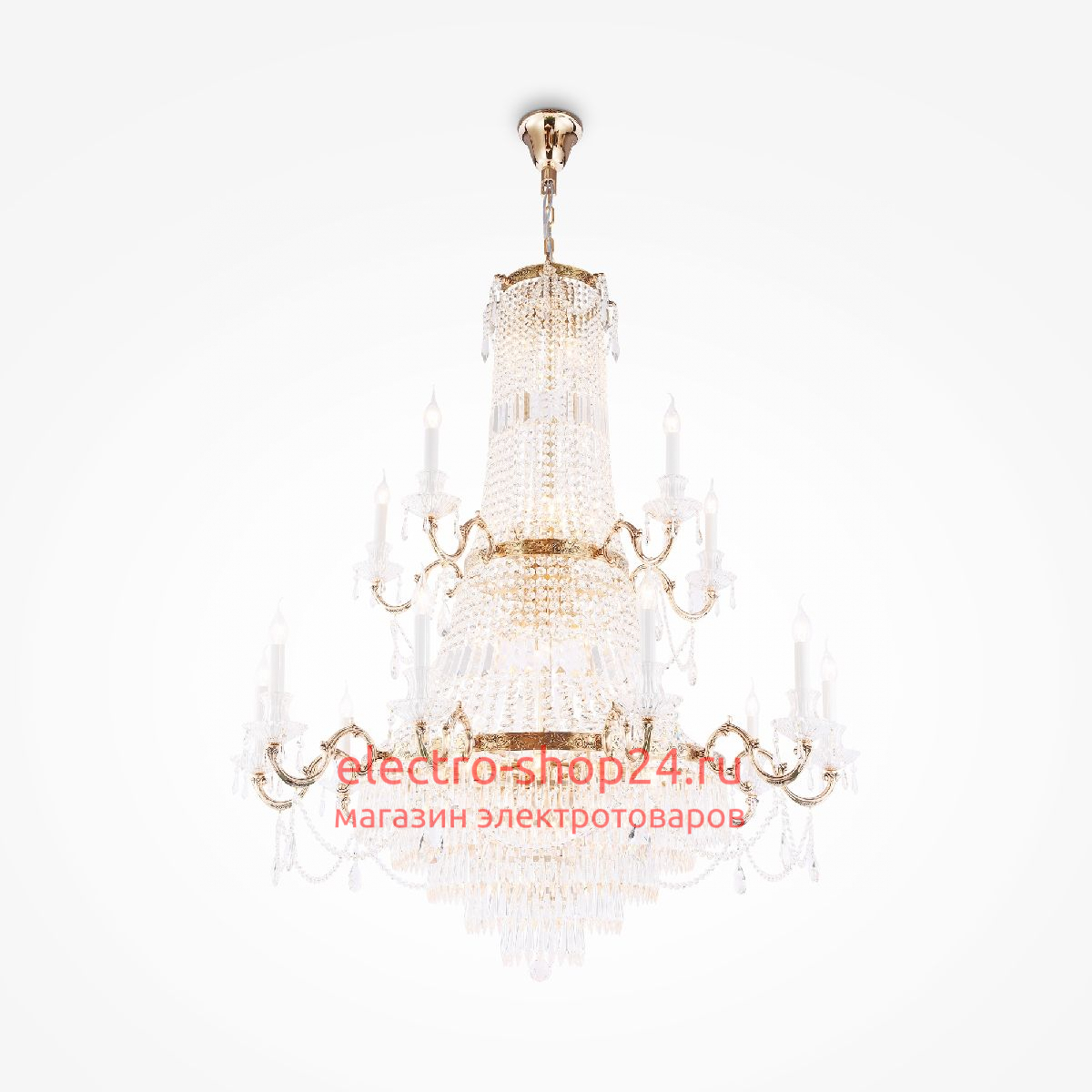 Подвесная люстра Maytoni Palace DIA890-PL-42-G DIA890-PL-42-G - магазин электротехники Electroshop