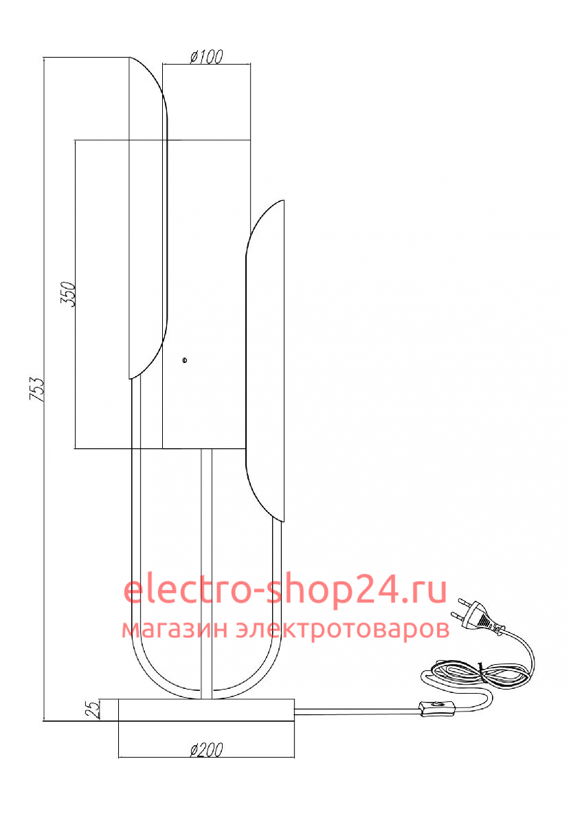 Настольная лампа Maytoni Сipresso Z014TL-01G Z014TL-01G - магазин электротехники Electroshop