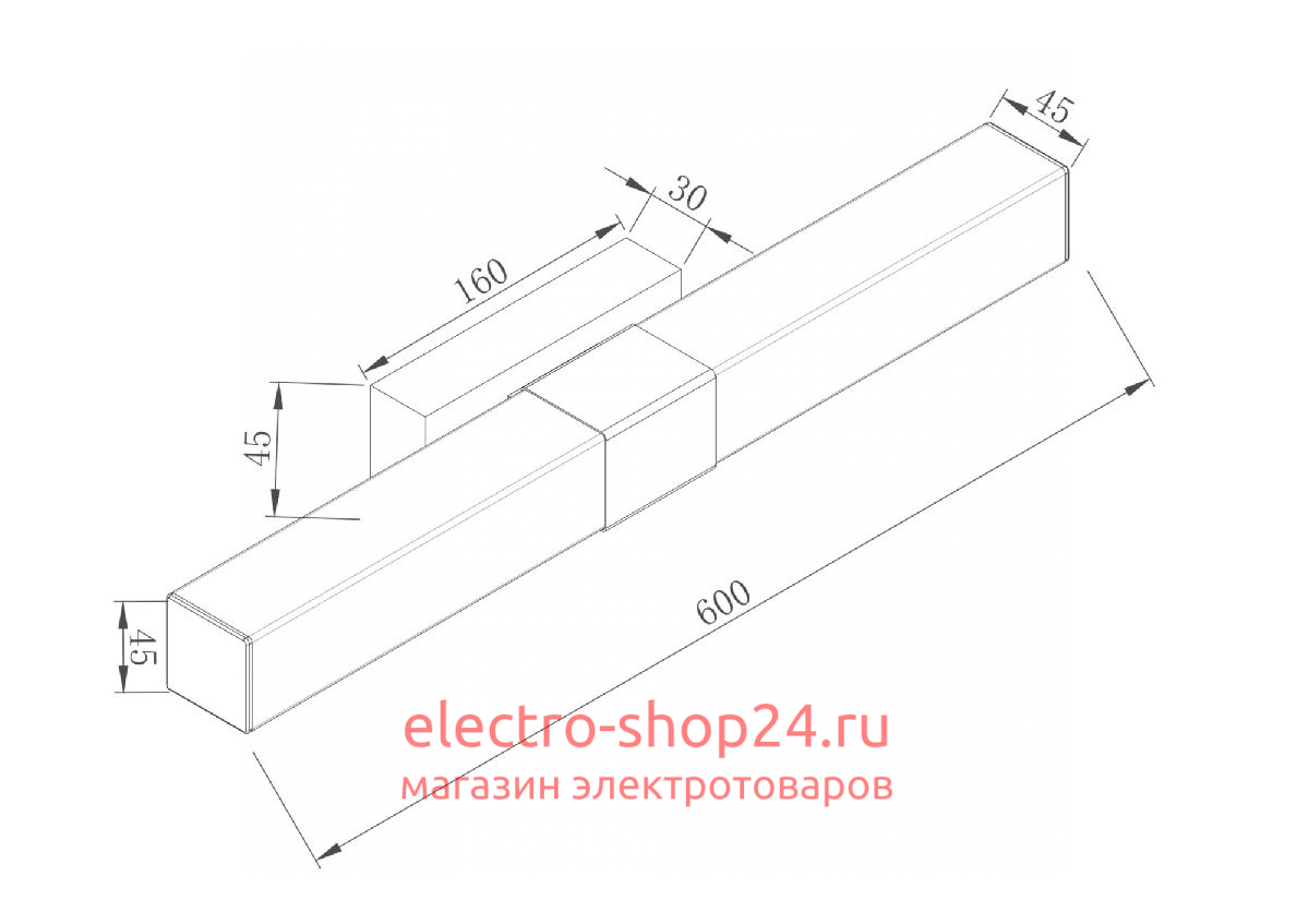 Подсветка для зеркал Maytoni Glanz MIR006WL-L12CH MIR006WL-L12CH - магазин электротехники Electroshop