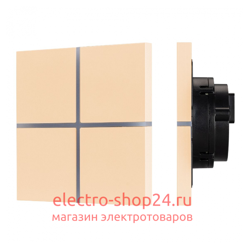 Сенсорная панель Arlight KNX-304-13-IN Champagne BUS, Frameless 039670 039670 - магазин электротехники Electroshop