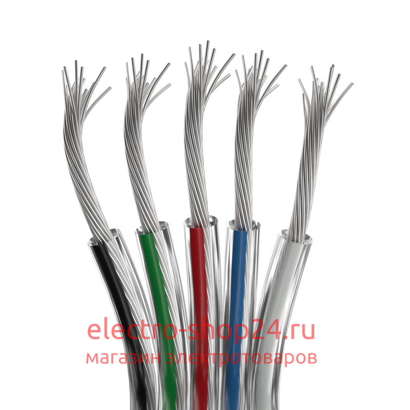 Шлейф питания Arlight ARL-18AWG-CLEAR-5Wire-CU 034965 034965 - магазин электротехники Electroshop