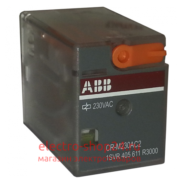 Реле ABB CR-M230AC2 230B AC 2ПК (12A) 1SVR405611R3000 1SVR405611R3000 - магазин электротехники Electroshop