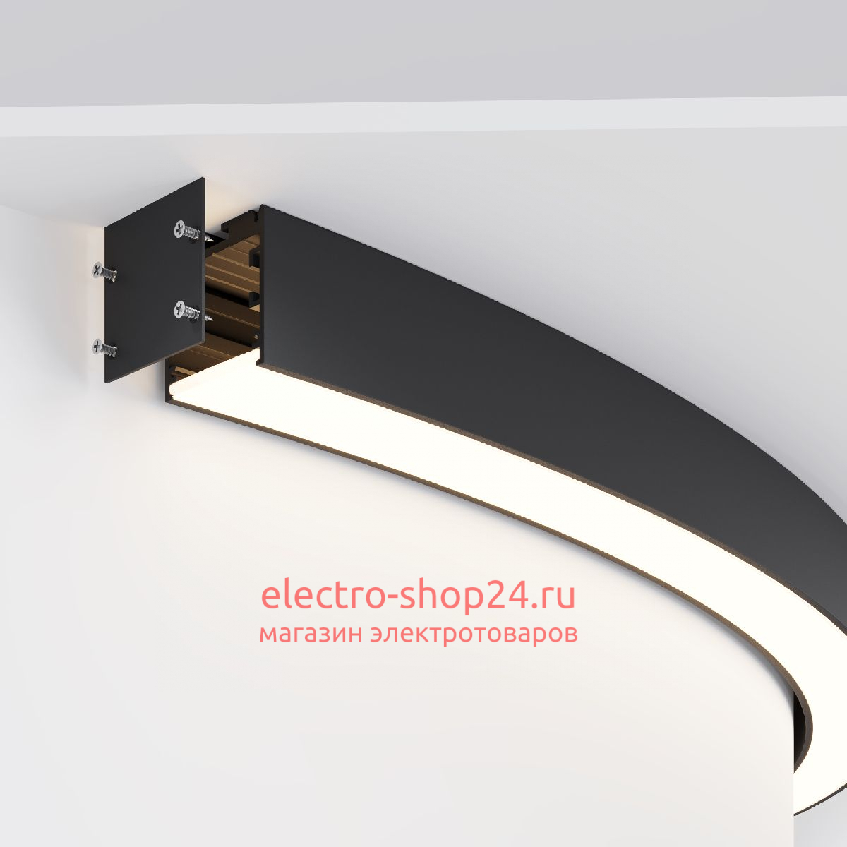 Радиусный профиль Maytoni Led strip ALM-3535R-B-D-90°-1.5M ALM-3535R-B-D-90°-1.5M - магазин электротехники Electroshop