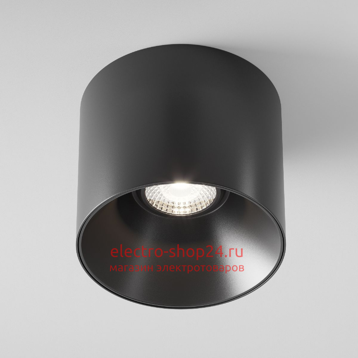 Накладной светильник Maytoni Alfa LED C064CL-01-15W4K-RD-B C064CL-01-15W4K-RD-B - магазин электротехники Electroshop