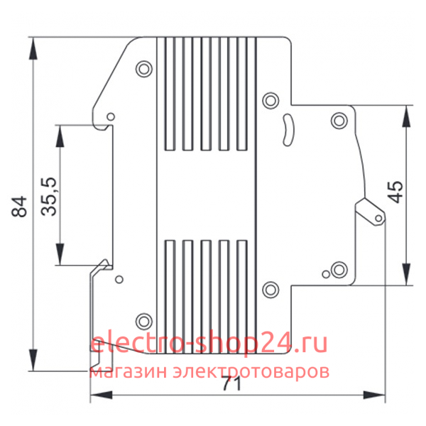 Автоматический выключатель ВА 47-60M 2Р 1А 6кА характеристика С ИЭК (автомат электрический) MVA31-2-001-C MVA31-2-001-C - магазин электротехники Electroshop