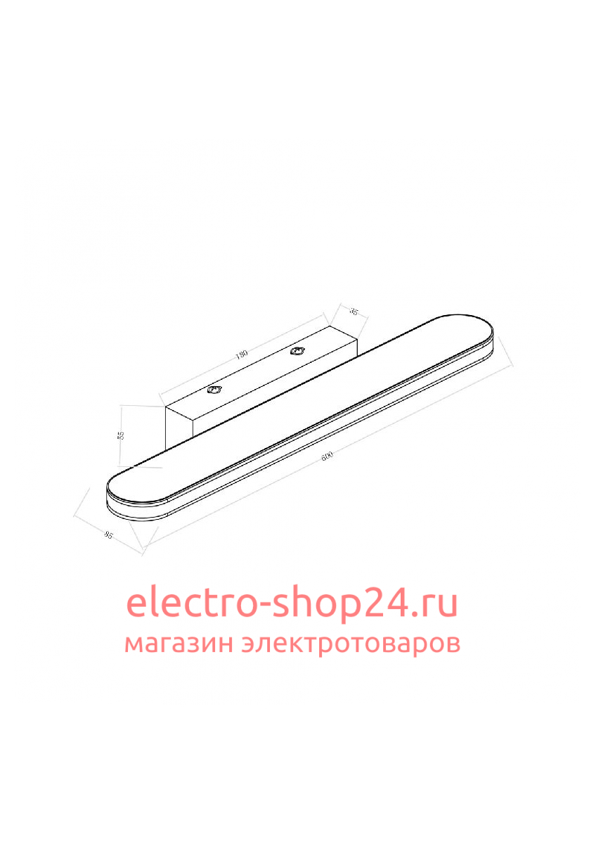 Подсветка для зеркал Maytoni Epic MIR009WL-L12CH4K MIR009WL-L12CH4K - магазин электротехники Electroshop