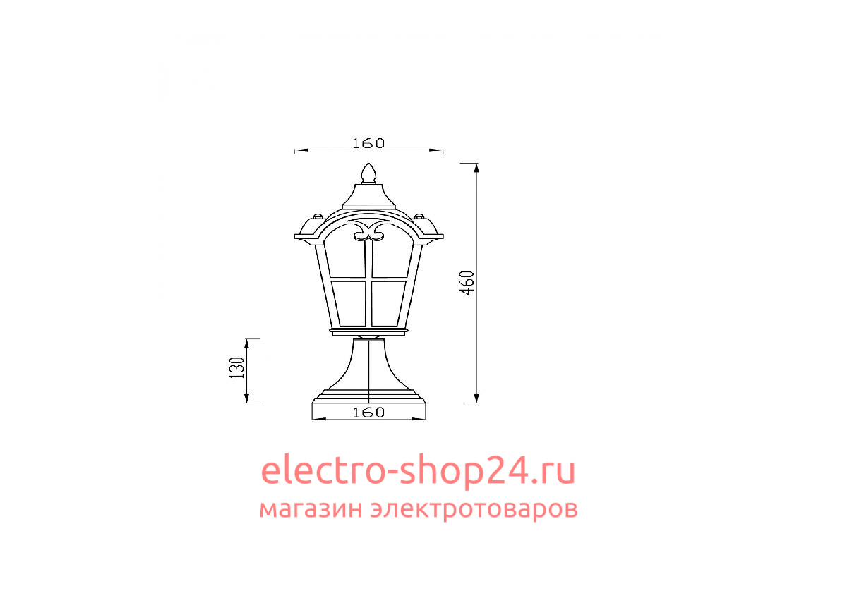 Ландшафтный светильник Maytoni Albion O413FL-01BZ O413FL-01BZ - магазин электротехники Electroshop