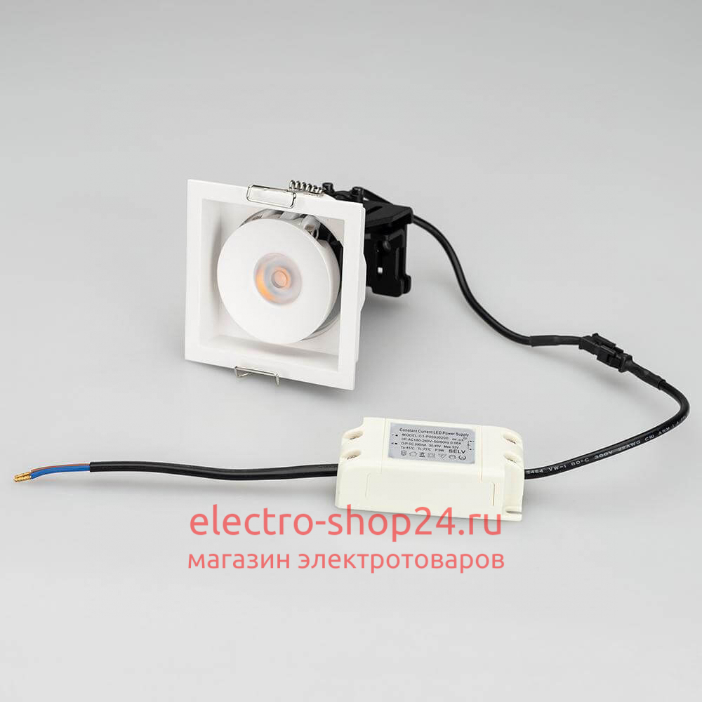 Встраиваемый светодиодный светильник Arlight CL-Simple-S80x80-9W Day4000 028148 028148 - магазин электротехники Electroshop