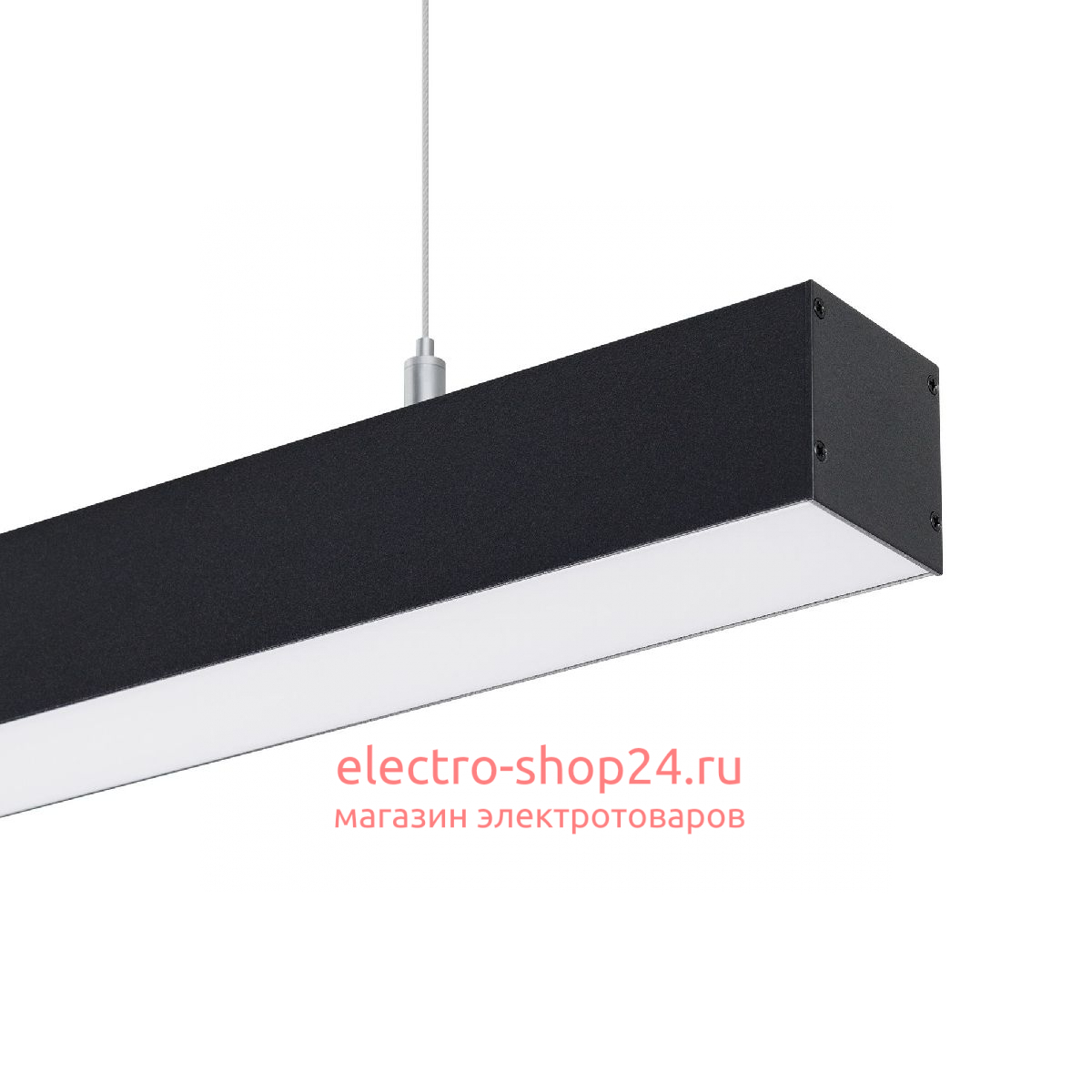 Линейный подвесной светильник Arlight SP-LINE-HANG-5050-L960-32W Day4000 (BK, 120 deg, 230V) IP33 047215 047215 - магазин электротехники Electroshop