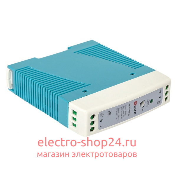 Блок питания DR-M-20W-24 20Вт вход 80-264В АС стабилизированный выход 24В DC PROxima EKF DR-M-20W-24 DR-M-20W-24 - магазин электротехники Electroshop