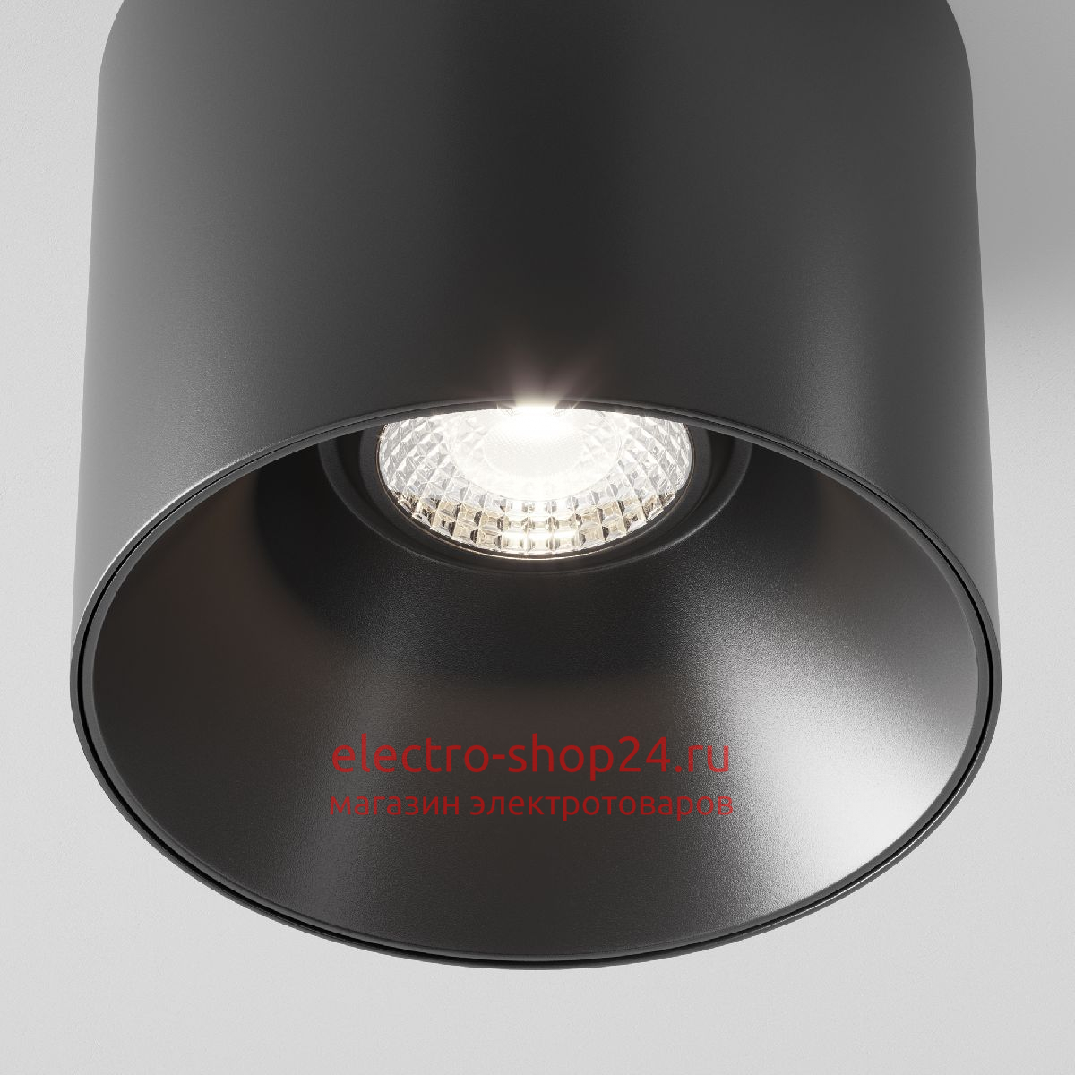 Накладной светильник Maytoni Alfa LED C064CL-01-15W4K-RD-B C064CL-01-15W4K-RD-B - магазин электротехники Electroshop